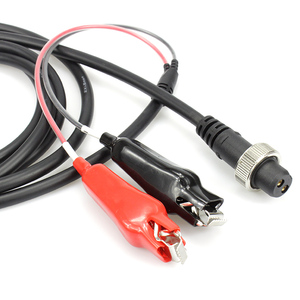Câble d'alimentation pour moulinet <span class=keywords><strong>de</strong></span> pêche électrique à charge rapide, longueur personnalisée 3m, angle 90 degrés, 2 broches, pour Daiwa Seaborg 1200MJ/1200J/800MJ - Product Image 2