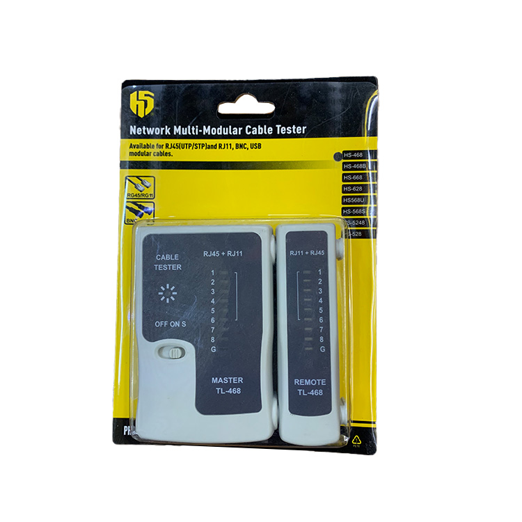 Electronic RJ11 RJ12 Network Crimping Tool Cable Tester ISO9001