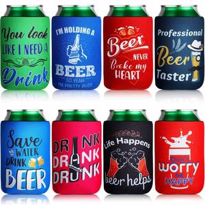 Promotional Blank 330Ml <b>Holder</b> Cooler Custom Neoprene Beer Bottle Can Drink With Logo - Product Image 1