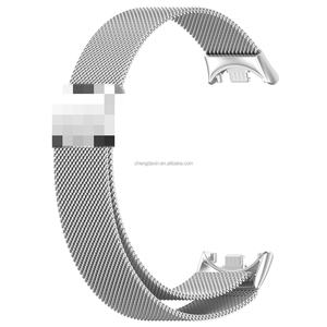 Milanese Mesh Loop Band para <span class=keywords><strong>Xiaomi</strong></span> <span class=keywords><strong>Mi</strong></span> Band 8 9 <span class=keywords><strong>Smartwatch</strong></span> pulsera de acero inoxidable reemplazo de correa de Metal Accesorios - Product Image 6