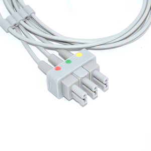 GE Dinamap Pro 1000 ekg Leadwire kablosu için uyumlu Aestiva/5 3 IEC kapmak ekg kablosu açar - Product Image 3