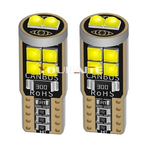 Led Wedge Tấm Dome Ánh Sáng Cụ Lights Bulb 12V Xe Canbus Không Có Lỗi Ánh Sáng Nội Thất 194 501 10smd 3030 Ba9s T10 W5w Led - Product Image 2