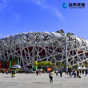 Customized Steel Structure Stadium Building Modern <strong>Sports</strong> Arena Prefab Building Structure - Product Image 1