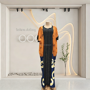 Nouvelle Arrivée en Gros : Robe Kaftan Maxi Imprimé Africain à Manches 3/4, Style Dashiki, pour Tenue Ethnique, <span class=keywords><strong>Boubou</strong></span>, Décontractée, Fête, Mariage et Quotidienne - Product Image 6