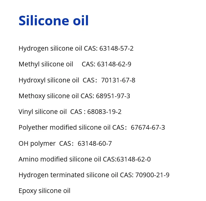 Ведущий производитель Unisi по заводской цене, метиловое силиконовое масло, силиконовое масло водорода, виниловое силиконовое масло гидрокси Силиконовое масло