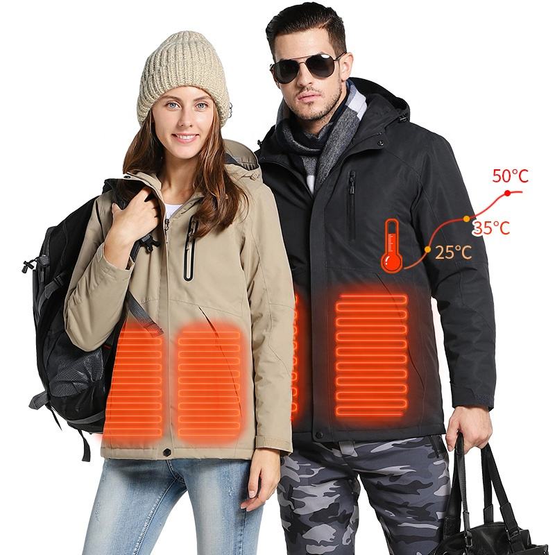 mens heated work coat