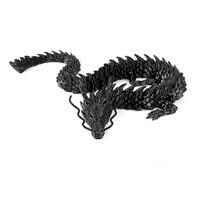 Modelo de Juguete Articulado de Dragón Chino de Alta Calidad de 30CM, Mecanizado por CNC, Deslumbrante, para Niños, con Material de Aleación PLA