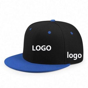 Gorra Snapback de 6 Paneles con Visera Plana, Estilo Hip Hop, con Logotipo Personalizado, Precio Económico al por Mayor, Gorra de Béisbol Personalizada, Deportiva, 100% Algodón, Unisex - Product Image 1