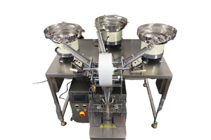 Machine automatique de comptage et d'emballage de vis avec emballage, étiquetage et scellage sous film pour la pesée et l'emballage de vis de quincaillerie - Product Image 6