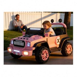 Children Electric High Power Ride on Toy Car Quad 390 Motor 12V7Ah Battery App Control for USB MP3 <b>Flash</b> Beam Plastic - Product Image 2