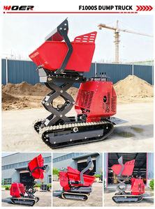 Wer F1000s 1000 किलो पेट्रोल मिनी डम्पर गैस से चलने वाले ड्राइव पावर बैरो होम गार्डन मशीन के लिए छोटे डम्पर - Product Image 5