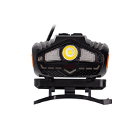 Lampe frontale LED à détecteur de mouvement XPG Gen3 SMD-LED, rechargeable par Type-C, torche frontale à lumière rouge, pour le camping en plein air, lampe frontale mains libres