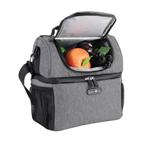 Sympathybag - Juego de 4 Estuches de Maquillaje Transparentes, Impermeables, de PU, de Doble Capa, Grandes y Portátiles para Viaje - Product Image 5