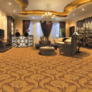 Alfombra de nailon de lujo de pared a pared con patrón impreso abstracto modelo personalizado habitación de hotel pasillo antideslizante hecho a máquina - Product Image 4