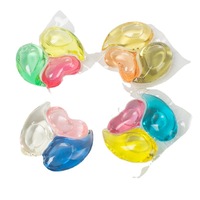Lessive concentrée en dosettes à trois compartiments, parfum floral longue durée, puissant détachant, produit de nettoyage populaire en ligne