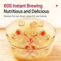 Instant Freeze-Dried Chinese Desserts-Freeze Dried Tremella Soup White Fungus Snow Mushroom for Breakfast & Afternoon Tea