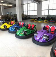 Elektrisches Fiberglas-Autoscooter für Kinder und Erwachsene, Innen/Außen, Batteriebetrieben, 48V, Doppelplatz, 200kg Tragkraft, Vergnügungsgerät