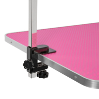 Table de toilettage professionnelle pour animaux de compagnie LT-1301H, prix usine personnalisé, design hydraulique antidérapant, acier inoxydable, bois, fer, soins des animaux