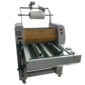 720mm Large Size Hydraulic Cold and Hot <strong>Laminator</strong> With Auto Breaking - Product Image 6