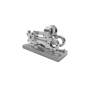 Base de Estructura Compleja de Aluminio Fresado CNC de 5 Ejes de Precisión Personalizada, Hardware Mecánico Industrial con Tolerancia Estricta OEM - Product Image 3