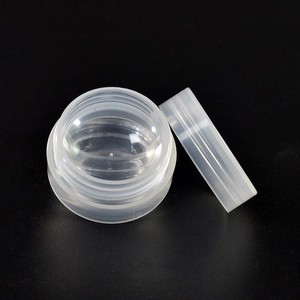 Hộp Đựng Son Dưỡng Môi Bằng Nhựa Dẻo Màu Trắng Cong Cong Trong Suốt 10G 30G 100G - Product Image 5