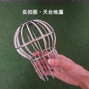 Huasimeng 304 Stainless Steel Rooftop Drain Filter Circular Mesh Cover 160mm PVC Rainwater Hopper Outdoor Balcony - Product Image 5