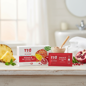 Mascarilla Facial TTO Thermal Pineapple Clay 12 piezas, Herbal Centella, Limpieza Profunda, Niacinamida, Renovadora, Calmante e Hidratante para Todo Tipo de Piel - Product Image 3
