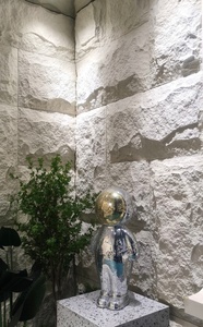 Échantillon gratuit de panneau mural en pierre PU, faux panneau mural en polyuréthane, faux panneau mural en pierre, pierre culturelle extérieure, décoration extérieure, <span class=keywords><strong>champignon</strong></span> 3D - Product Image 6