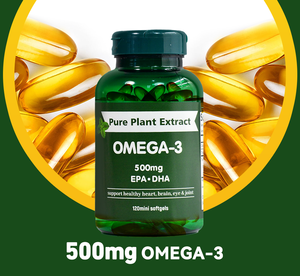 Лидер продаж, софтгели омега-3 поддерживают суставы сердца и глаза, содержащие EPA и DHA - Product Image 1