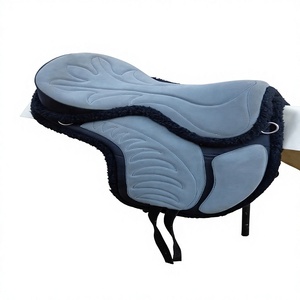 Sillín de Caballo de Cuero Premium de la Mejor Calidad, Impermeable, con Estriberas, Estilo Western, sin Árbol, Duradero, Personalizable, con Árbol de Plástico - Product Image 5
