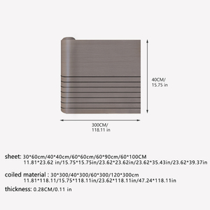 SXP 3D PVC panneau <span class=keywords><strong>mural</strong></span> cannelé 3mm panneau <span class=keywords><strong>mural</strong></span> <span class=keywords><strong>acoustique</strong></span> papier peint étanche peler et <span class=keywords><strong>coller</strong></span> décoration murale intérieure - Product Image 3