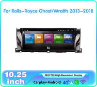 Lecteur multimédia automobile Android Auto Krando 10,25 pouces pour Rolls-Royce Ghost Wraith 2013 - 2018, CarPlay sans fil, navigation GPS