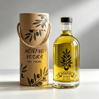 Bouteille de vin en verre noir mat personnalisée de 750 ml à fond épais, bouteille en verre vide avec bouchon pour vin, spiritueux et diffuseur de parfum