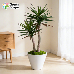 Palmier Sago Artificiel Réaliste de Plusieurs Tailles, Plante Cycas <span class=keywords><strong>en</strong></span> <span class=keywords><strong>Pot</strong></span> pour Décoration Intérieure et Extérieure - Product Image 2