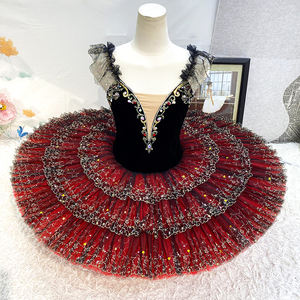 Falda Tutú Morada <span class=keywords><strong>de</strong></span> Modal para Niñas, Estilo Bella Durmiente, para Representaciones Escénicas y Danza <span class=keywords><strong>de</strong></span> <span class=keywords><strong>Ballet</strong></span> en Instituciones - Product Image 1