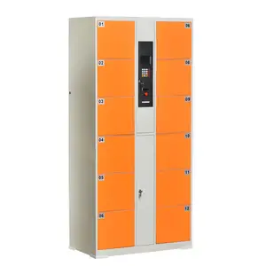 Sistema de casillero electrónico Digital para gimnasio al aire libre, casilleros de almacenamiento de Metal inteligente de acero, suministro directo de fábrica