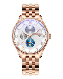 Bestdon BD71104G Reloj mecánico automático de zafiro de acero inoxidable completo para hombre de alta calidad con calendario completo Número <span class=keywords><strong>Romano</strong></span> - Product Image 3