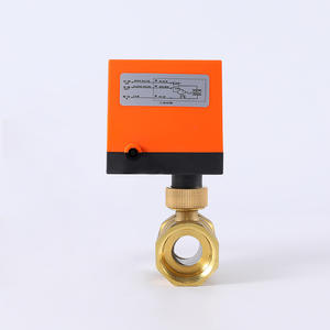 Vanne à bille électromagnétique à trois fils et double commande, vanne thermostatique en laiton fileté pour la climatisation et le chauffage au sol - Product Image 3