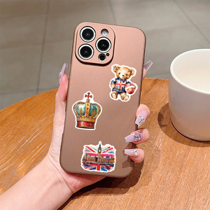 50PCS Blue Red British Style Classic London Scene Telephone Booth <strong>Bus</strong> Luggage Eco-Friendly PVC Die-Cut Custom <strong>Stickers</strong> - Product Image 6