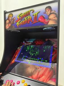 Machine d'arcade de combat Street Fighter II pour deux joueurs, à monnayeur, version anglaise, garantie 1 an - Product Image 4