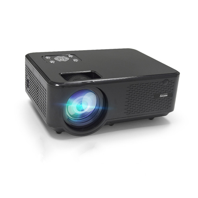 Everycom M8W LED Video Mini Projector HD 720P Portable Option Android Wifi Wireless Beamer Support FHD1080P Home Theater Cinema