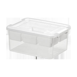 Storage <b>Box</b> 30L <b>With</b> 4 Compartments For Organizing <b>Tools</b> And Art Supplies - Product Image 1