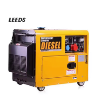 Tragbarer Benzin generator mit offenem Rahmen 3kW 4kW Dreiphasen-Strom Heimgebrauch Autos tart Ferns tart 50/60Hz 220V/380V Lautlos