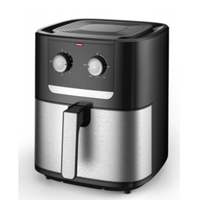 Nouvelle sortie : Friteuse à air électrique manuelle multifonction 8L pour grande famille, sans huile