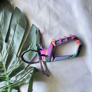 Porte-clés de voiture personnalisable en alliage de zinc, multifonctionnel, pendentif pour porte-clés - Product Image 6