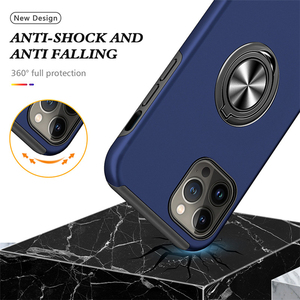 Custodia protettiva antiurto per armatura ibrida per <span class=keywords><strong>iPhone</strong></span> 13 Mini 11 12 Pro Max XR XS Max 7 8 Plus custodia protettiva - Product Image 2