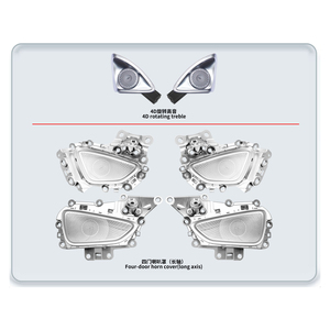 ไฟแอมเบียนท์ LED ภายในรถยนต์เบนซ์ E-Class W214 รุ่นปี 2023-2025 ควบคุมผ่านหน้าจอ 12V อุปกรณ์ตกแต่งดัดแปลง - Product Image 4