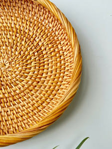 Vente en gros de plateaux de service en rotin de haute qualité pour la décoration de la cuisine vietnamienne pour l'exportation - Product Image 5