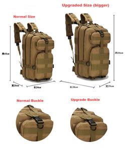 Oxford 900D 30L personalizado deporte al aire libre impermeable senderismo bolsa de supervivencia <span class=keywords><strong>negro</strong></span> camuflaje caza mochila táctica - Product Image 5
