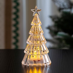 Luminous Christmas <b>Tree</b> Night <b>Light</b> Glowing Colorful Desktop <b>LED</b> Electronic Plastic Christmas Desktop Ornament Bookshelf - Product Image 3